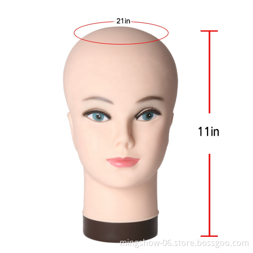 female wig styling mannequin head  display manikin model